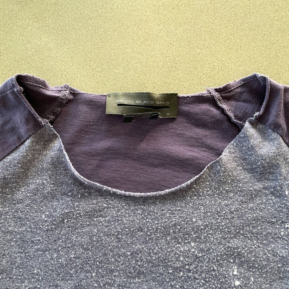 Diesel Black Gold cotton printed t-shirt - Picture 3 of 3